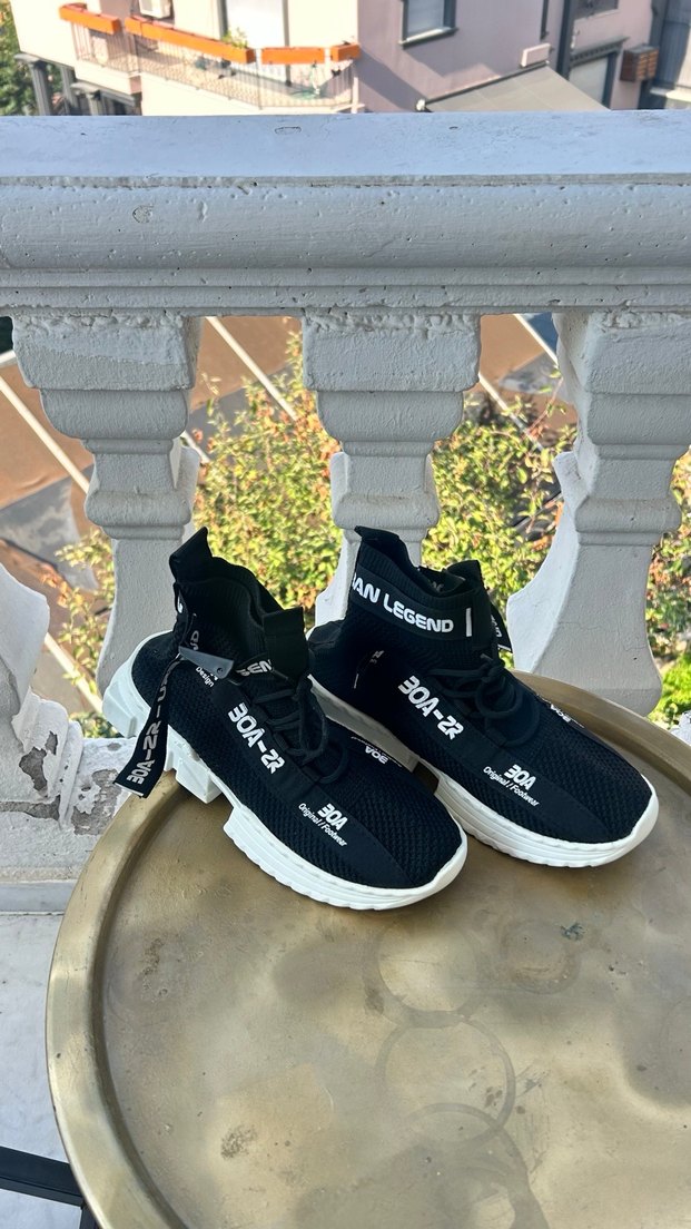 Siyah Spor Ayakkabı - Görsel 4