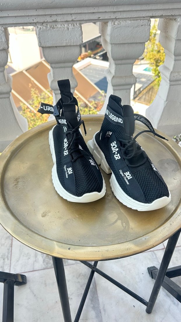 Siyah Spor Ayakkabı - Görsel 5