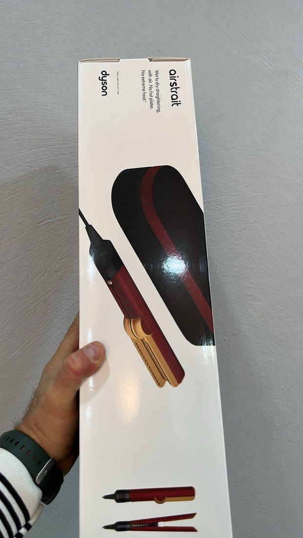 Dyson Airstrait saç düzleştirici (red) - Görsel 2