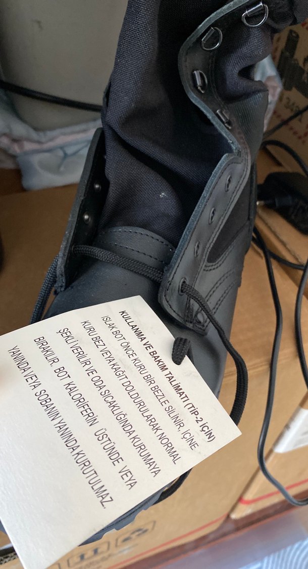 Erkek askeri bot - Görsel 3