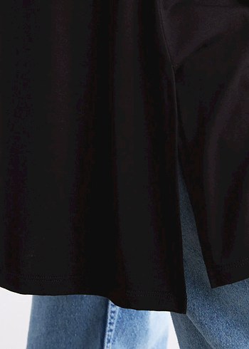 LCW Basic Siyah Penye Hırka 4XL - Görsel 3