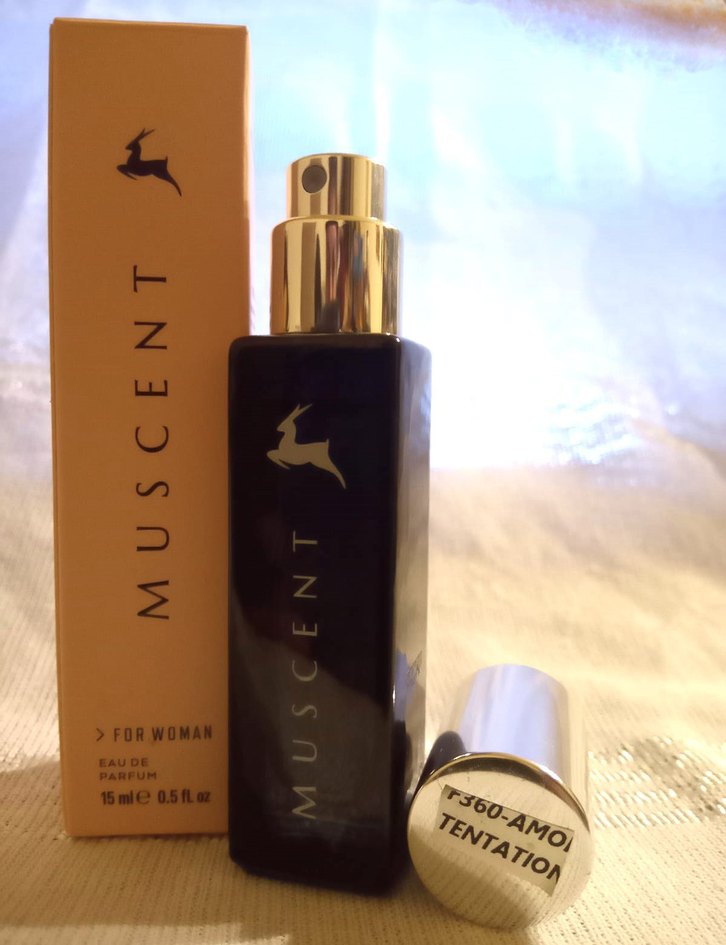 Muscent F360 Cacharel Amor Amor Tentation Kadın Parfümü 15ml - Görsel 5