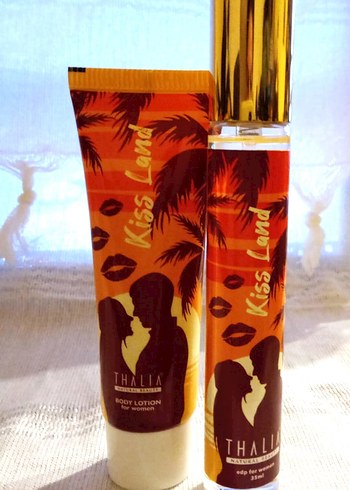 Thalia Kiss Land Kadın Vücut Losyonu 50ml ve Parfüm 35ml Seti - Görsel 2