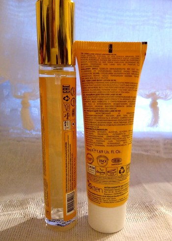 Thalia Kiss Land Kadın Vücut Losyonu 50ml ve Parfüm 35ml Seti - Görsel 5