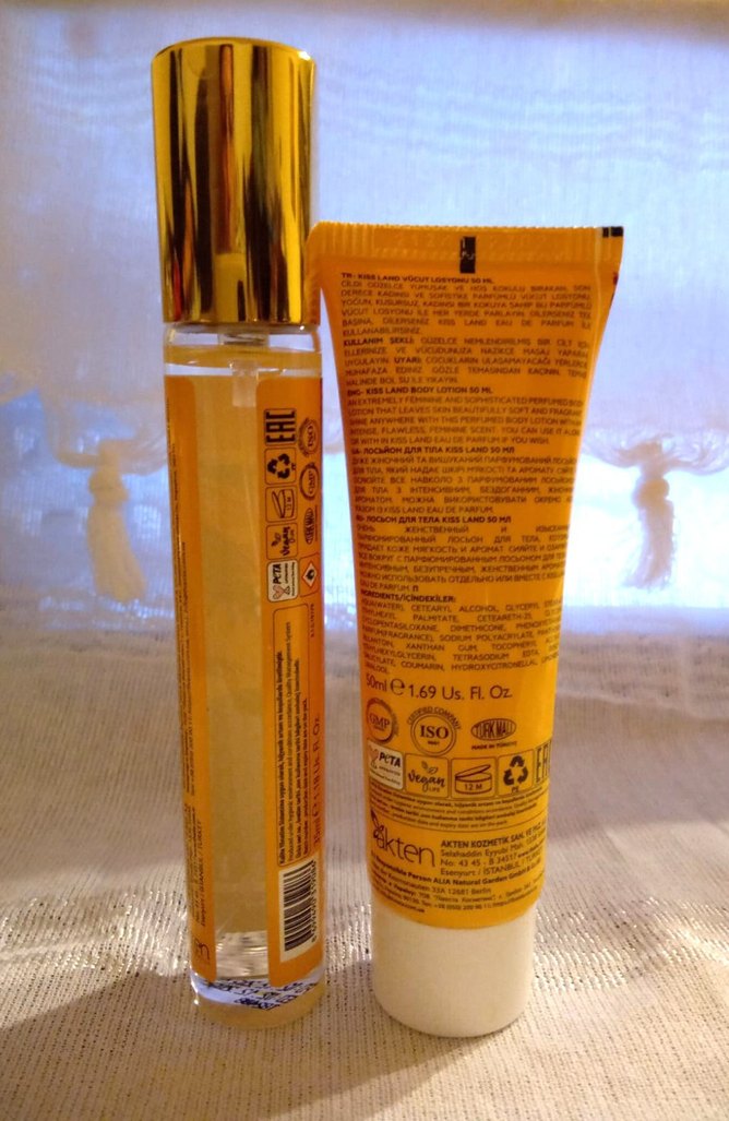 Thalia Kiss Land Kadın Vücut Losyonu 50ml ve Parfüm 35ml Seti - Görsel 5