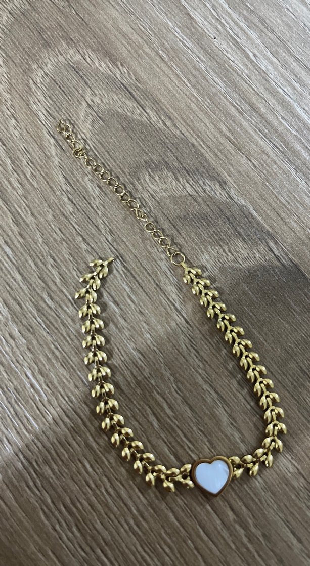 Altın Zincir Detaylı Minimalist Bileklik - Görsel 2