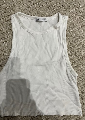 Beyaz Kadın Pamuklu Uzun Kollu Kazak - Görsel 2