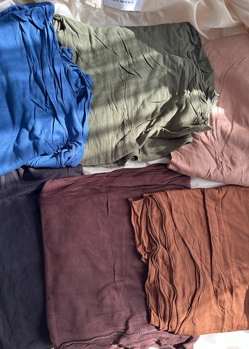 Kadın penye şal - Görsel 3