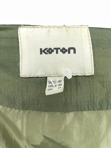 42 Beden haki Renk Koton Mont %70 İndirimli.