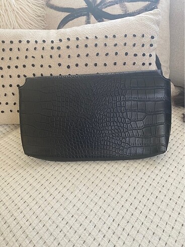  Beden siyah Renk Mango clutch