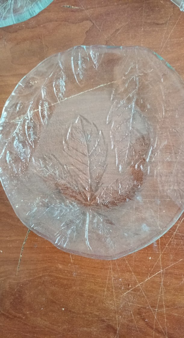 Bohem Tarzı Yaprak Desenli Tabak - Görsel 3