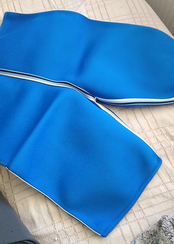 İngiliz Malı Mavi Spor korse Fermuarlı XXL - Görsel 6