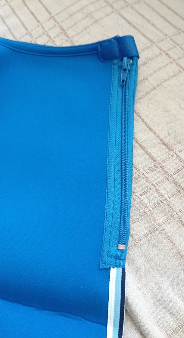 İngiliz Malı Mavi Spor korse Fermuarlı XXL - Görsel 2