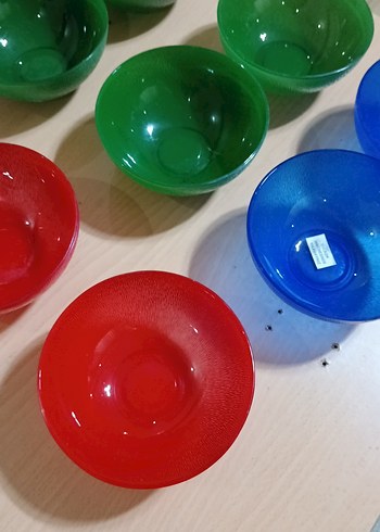 Paşabahçe Renkli Cam Kaseler Seti(12) cm dir - Görsel 5