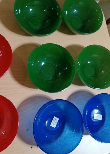 Paşabahçe Renkli Cam Kaseler Seti(12) cm dir - Görsel 6