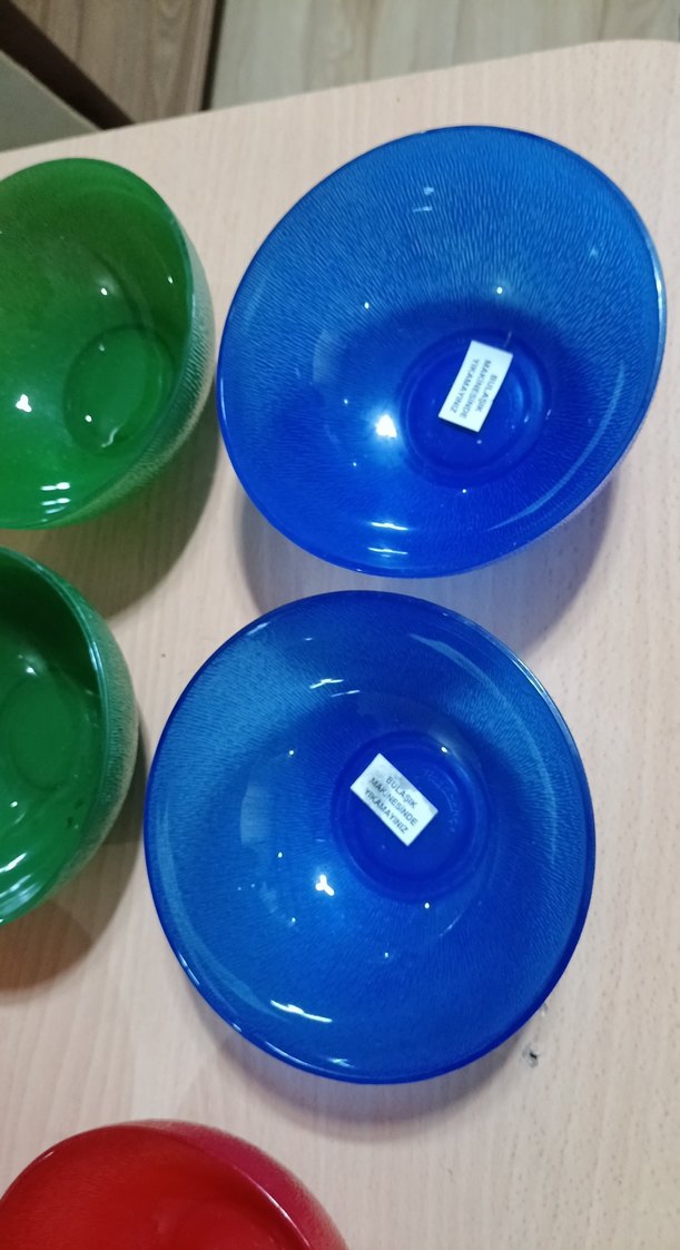 Paşabahçe Renkli Cam Kaseler Seti(12) cm dir - Görsel 4