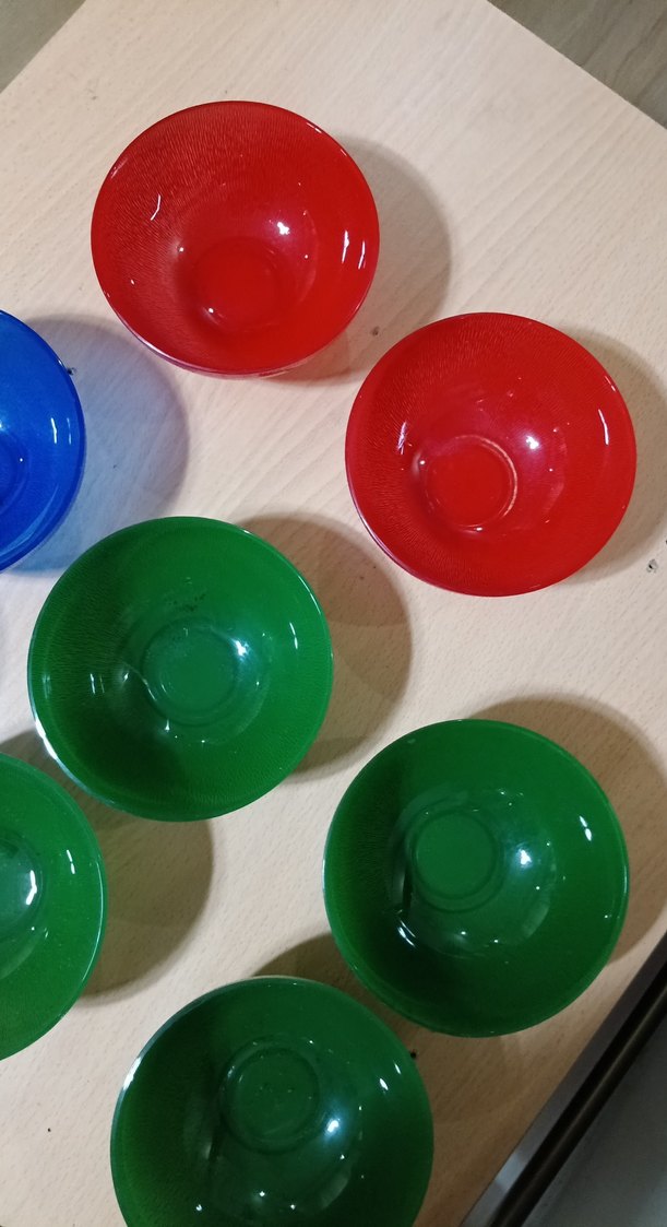 Paşabahçe Renkli Cam Kaseler Seti(12) cm dir - Görsel 3