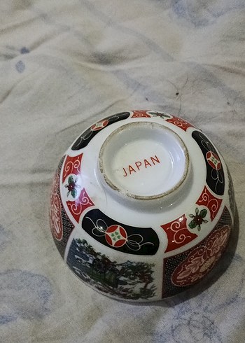 Desenli Beyaz Kase(japon)12 cm - Görsel 4