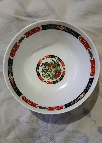 Desenli Beyaz Kase(japon)12 cm - Görsel 2