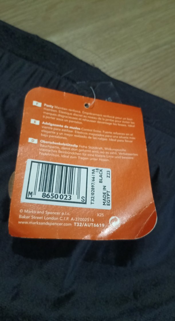 mark Spencer Siyah bayan Düz korse tayt - Görsel 4