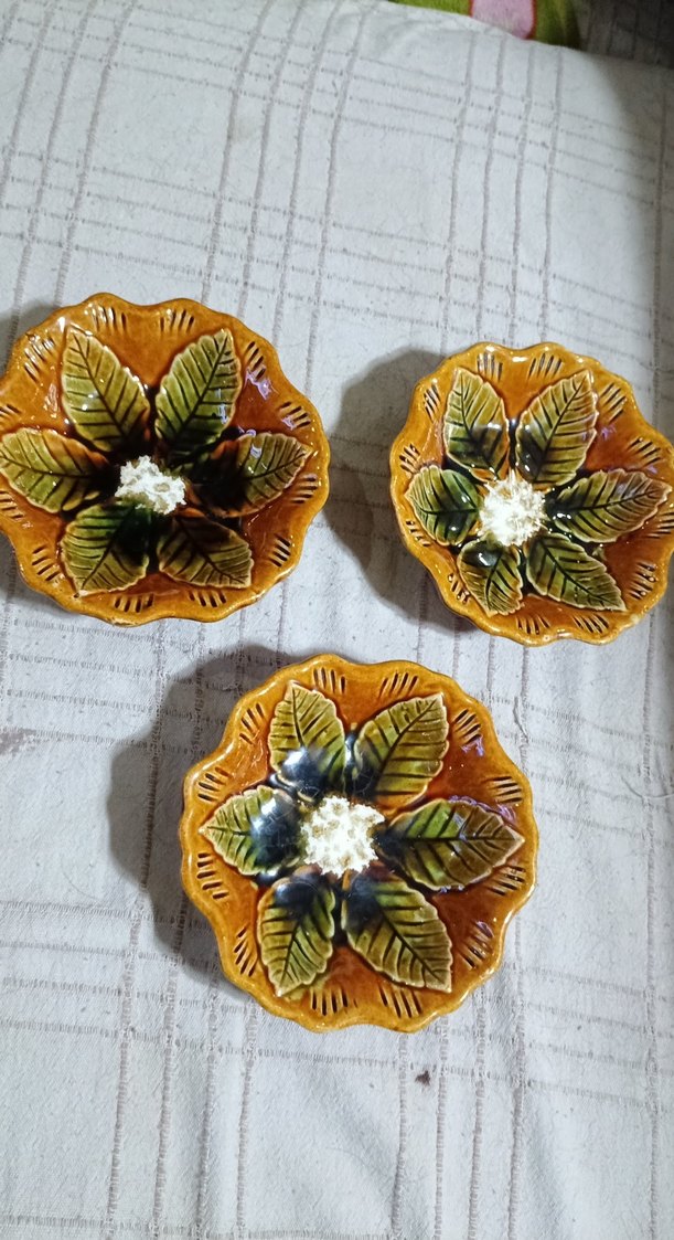 kahverengi ı Renkli Çiçek Desenli kâse Seti - Görsel 3