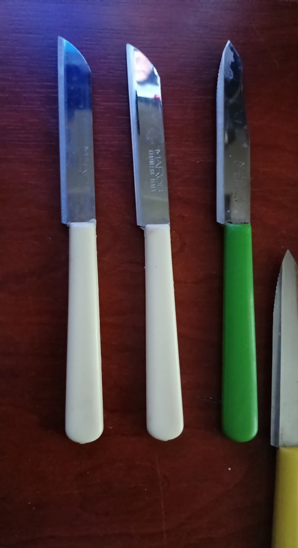 marob İtalya Renkli Saplı Çoklumeyve Bıçak Seti - Görsel 4