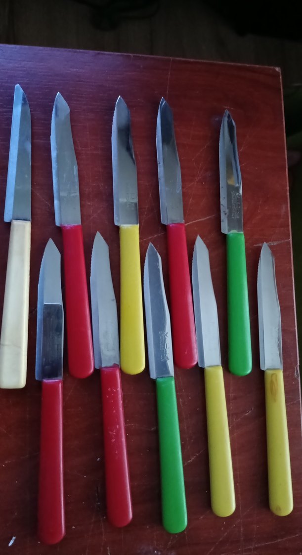 marob İtalya Renkli Saplı Çoklumeyve Bıçak Seti - Görsel 2