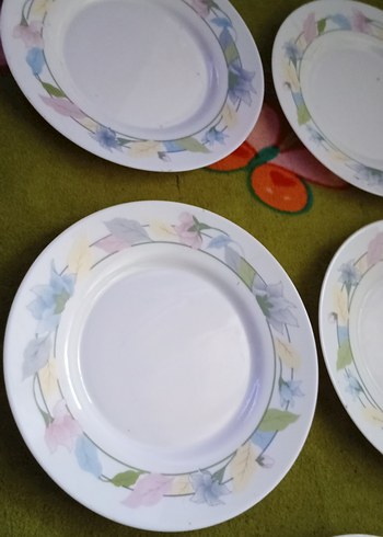 arcopal Fransız Pastel Renkli Çiçek Desenli 5 Tabak - Görsel 3