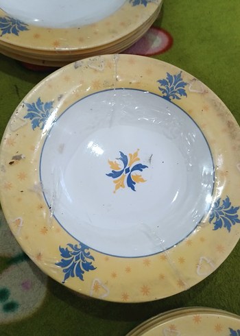 arcopal Fransız Açık Sarı Yemek Tabağı Seti jelatinli sıfır - Görsel 3