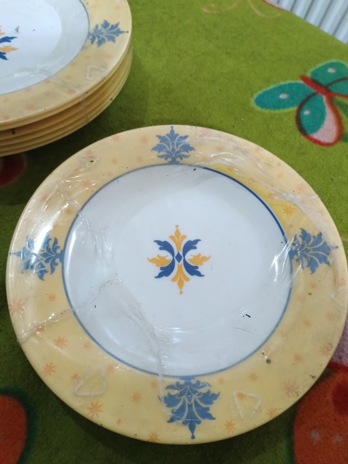 arcopal Fransız Açık Sarı Yemek Tabağı Seti jelatinli sıfır - Görsel 5