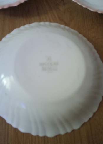 arcopal Fransız Pembe Pastel Kenarlı 5 Parça Tabak Seti - Görsel 5