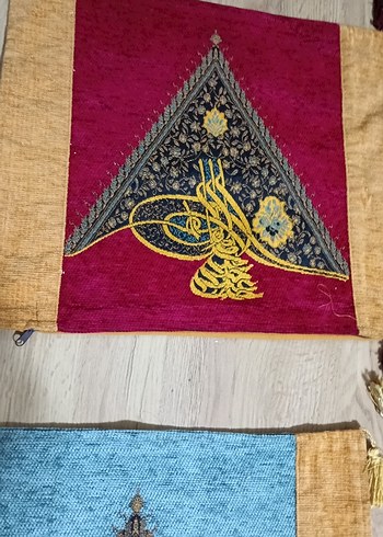 Nakışlı Çok Renkli Kırlent Kılıfları - Görsel 5