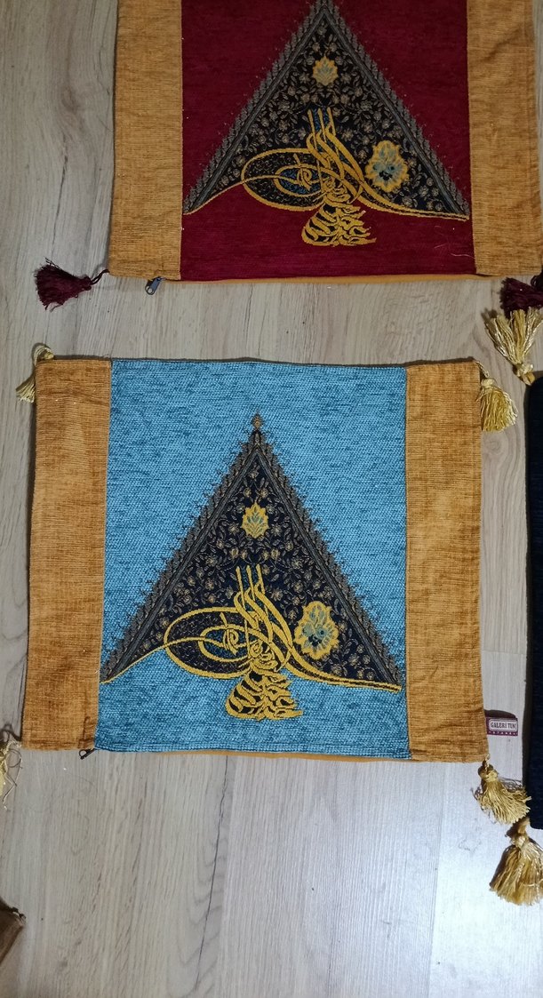 Nakışlı Çok Renkli Kırlent Kılıfları - Görsel 4