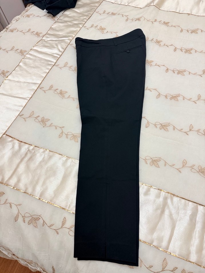 Siyah Kadın Pantolon Kumaş - Görsel 4
