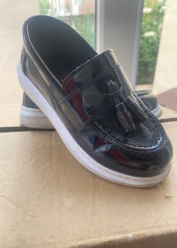 Erkek Çocuk Siyah Püsküllü Özel Ayakkabı - Görsel 2