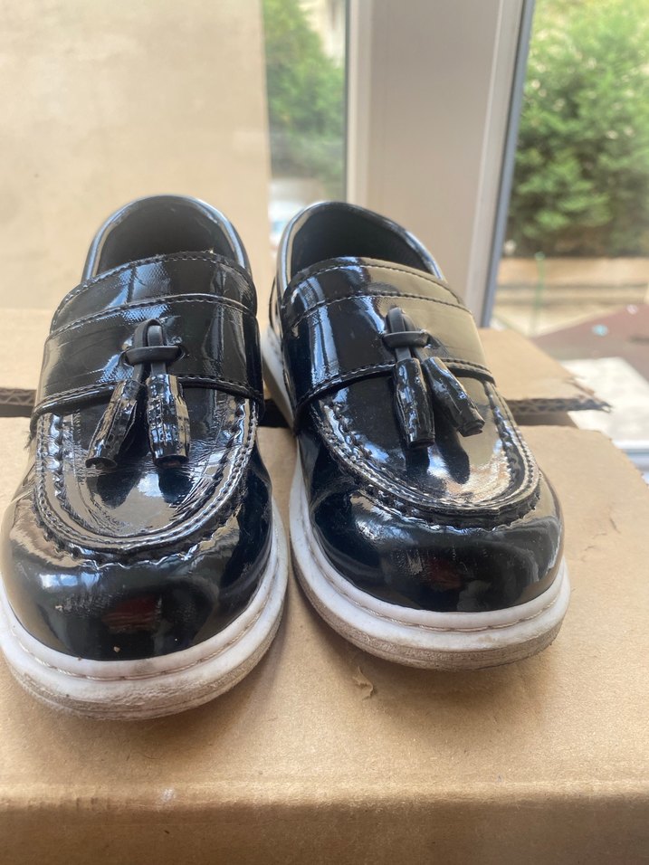 Erkek Çocuk Siyah Püsküllü Özel Ayakkabı - Görsel 3