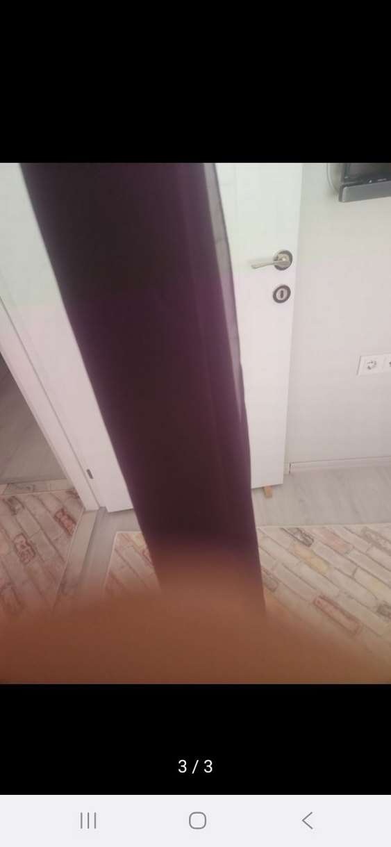 Parlak Mor Kadın Şal Drapeli Tasarım - Görsel 2