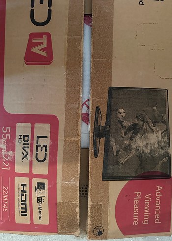 Beyaz televizyon +mönitör - Görsel 3