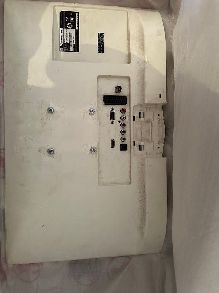 Beyaz televizyon +mönitör - Görsel 2