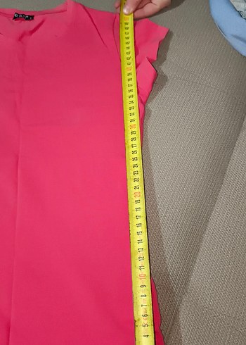 Pembe Kadın Kısa Kollu Tişört - Görsel 4