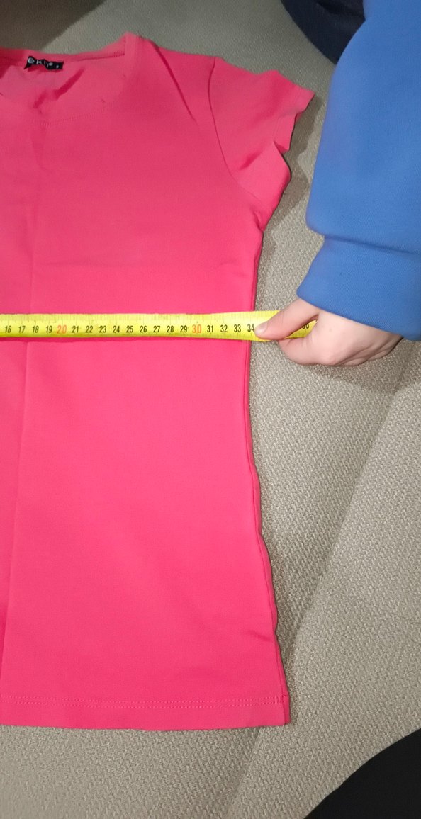 Pembe Kadın Kısa Kollu Tişört - Görsel 5