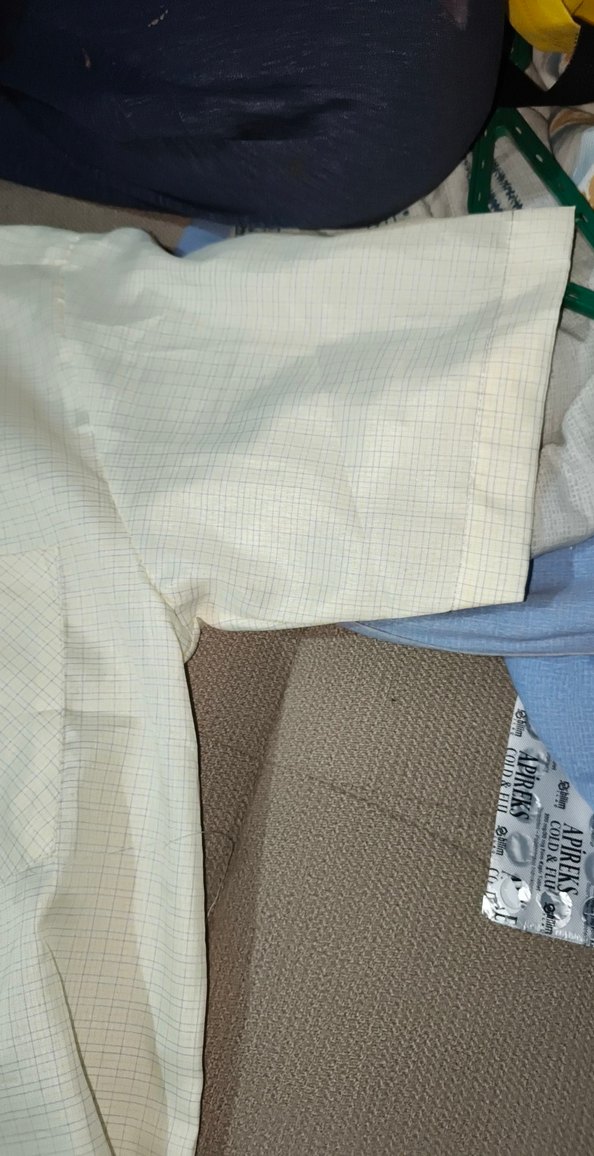 Erkek Kısa Kollu Beyaz Düğmeli Gömlek - Görsel 3