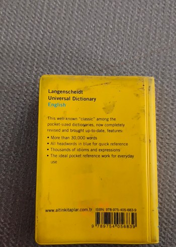 Langenscheidt İngilizce-Türkçe Evrensel Sözlük - Görsel 3