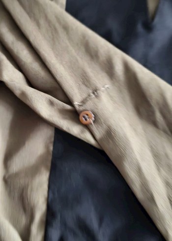 Haki Midi üst Notch Yaka - Görsel 3