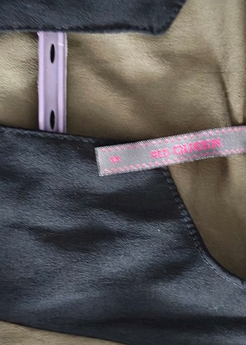 Haki Midi üst Notch Yaka - Görsel 2