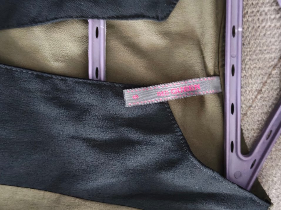 Haki Midi üst Notch Yaka - Görsel 2