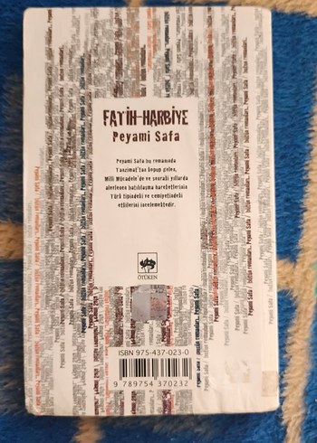 Fatih-Harbiye - Peyami Safa Romanı - Görsel 2