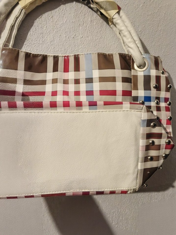 Çok Renkli Kadın Tokalı Omuz Çantası - Görsel 2