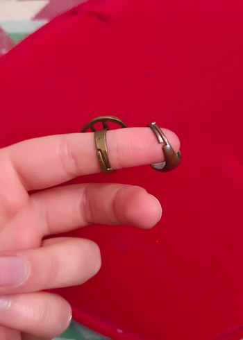 Vintage yüzük 2 li - Görsel 3