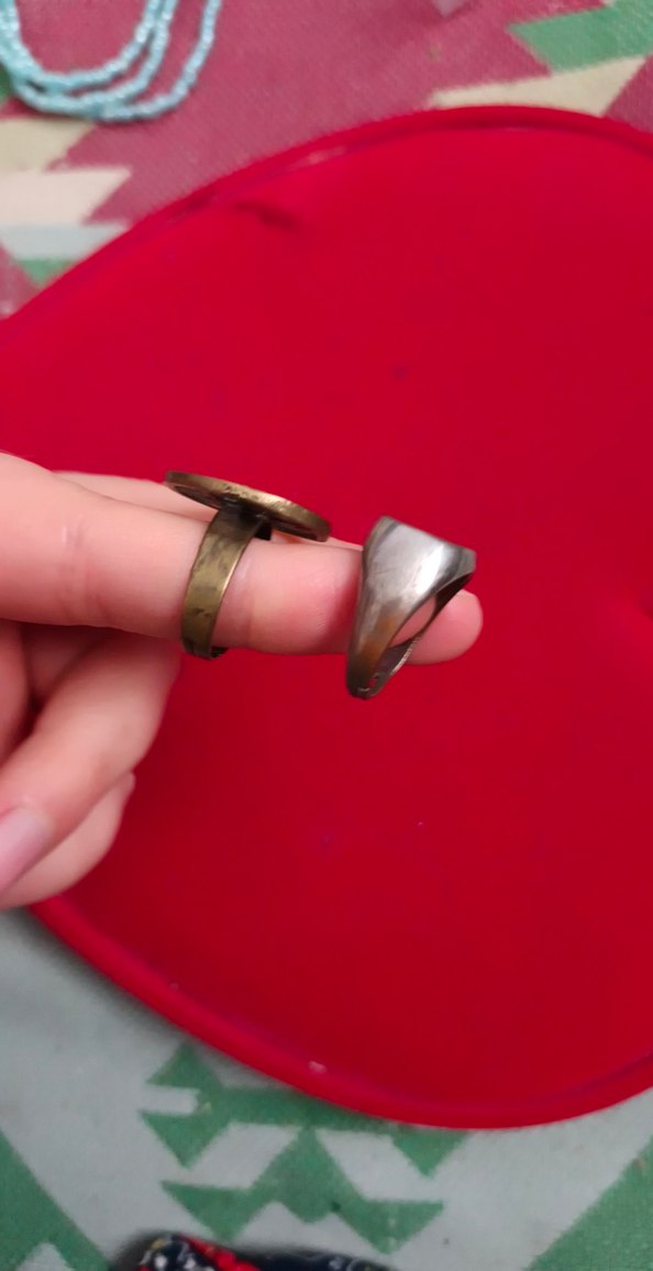 Vintage yüzük 2 li - Görsel 2